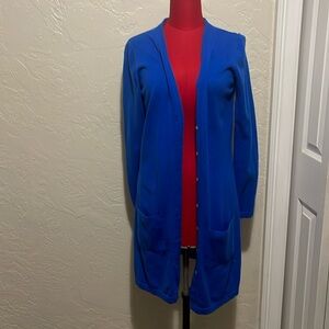 Oversize Blue Sweater with Pockets